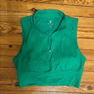 Spyder Green Sleeveless Top